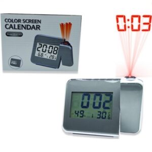 Ψηφιακό Ρολόι - Θερμόμετρο με Ξυπνητήρι