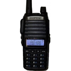 Ασύρματος Πομποδέκτης UHF/VHF 5W με Μονόχρωμη Οθόνη UV-82