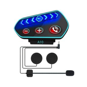 Ενδοεπικοινωνία Μονή για Κράνος Μηχανής με Bluetooth A10
