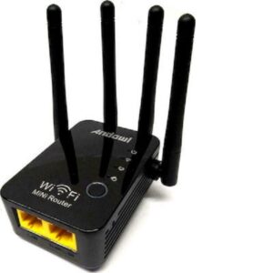 Extender WiFi Single Band (2.4GHz) 300Mbps με 2 Θύρες Ethernet Andowl Q-A45