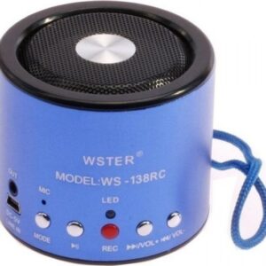 WS-138RC MP3 Player Μπλε