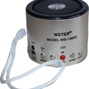 WS-138RC MP3 Player Silver Ασημί
