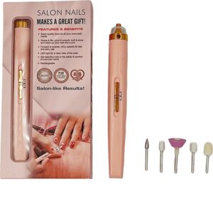 Τροχός Νυχιών Ρεύματος 20000rpm σε Ροζ Χρώμα 12W Salon Nails