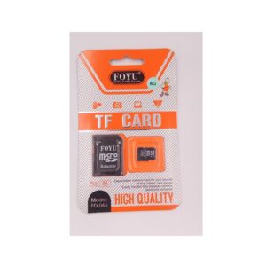 Κάρτα Μνήμης 8GB microSD HC & Αντάπτορας SD Foyu FO-066 - Μαύρο