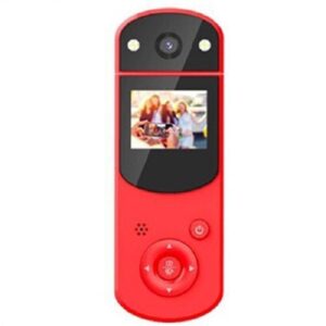 Camera Action Full HD (1080p) Κόκκινη με Οθόνη 1.5" Andowl Q-SD2