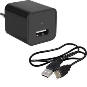 Κρυφή Κάμερα Παρακολούθησης με Υποδοχή για Κάρτα Μνήμης Φορτιστής Πρίζας με Ανίχνευση Κίνησης S32G