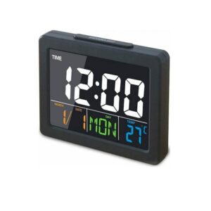 Ρολόι Επιτραπέζιο Ψηφιακό με Ξυπνητήρι GH-2000WJ Μαύρο