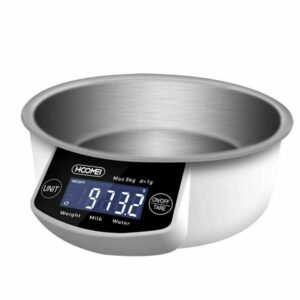 Hoomei HM-1238 Ψηφιακή Ζυγαριά Κουζίνας 1gr/5kg Λευκή