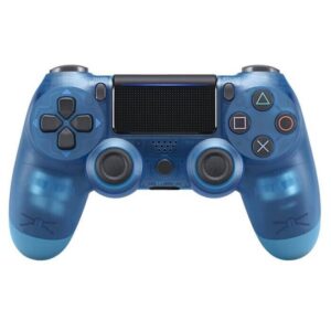 Doubleshock Ασύρματο Gamepad για PS4 Transparent Blue