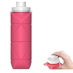Αναδιπλούμενο – επεκτεινόμενο παγούρι σε ροζ χρώμα ιδανικό για ταξίδια, διακοπές και camping. Κατασκευασμένο από σιλικόνη κατάλληλη για τρόφιμα, χωρίς BPA. Διαθέτει στόμιο και καπάκι ασφαλείας για την αποφυγή τυχόν διαρροών Διαθέτει επίσης και λουράκι για να το κρεμάτε εύκολα παντού, όπως πχ σε τσάντες. Χάρη στο μέγεθός του, μπορείτε να το έχετε μαζί σας παντού, χωρίς να καταλαμβάνει χώρο. Ελαφρύ, επαναχρησιμοποιούμενο και φορητό, ιδανικό για το camping, τα ταξίδια, τις διακοπές και για οποιαδήποτε άλλη δραστηριότητα. Χαρακτηριστικά: Υλικό: BPA FREE Σιλικόνη Διαστάσεις ανοιχτό: 22 x 7,3 x 5,5 cm Διαστάσεις κλειστό: 5 cm Βάρος: 0.144 Kg