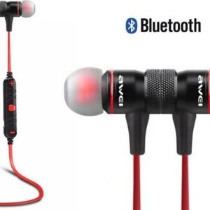 Awei A920BL In-ear Bluetooth Handsfree Ακουστικά με Αντοχή στον Ιδρώτα Μαύρα