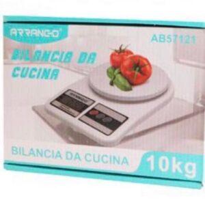 Ζυγαριά Κουζίνας Ψηφιακή Arrango 1gr/10kg Λευκή AB57121