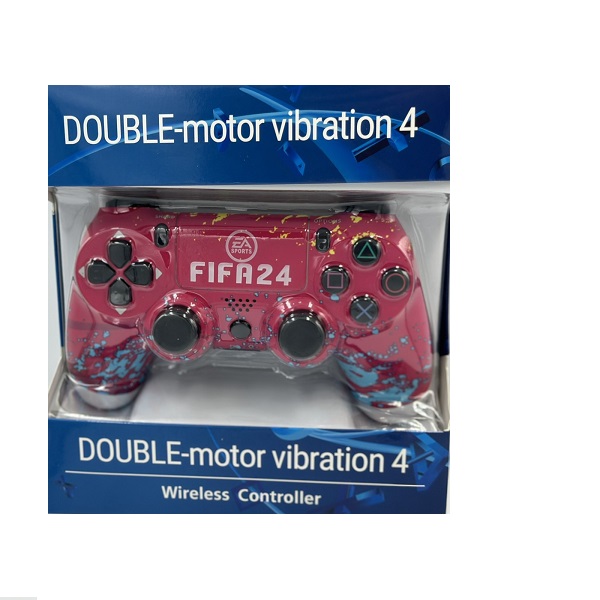 Doubleshock FIFA24 Ασύρματο Gamepad για PS4 Ροζ