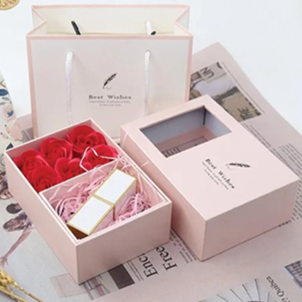 Κουτί Δώρου για Δώρο Ροζ 9.5x4.5x15εκ. PINK-82301